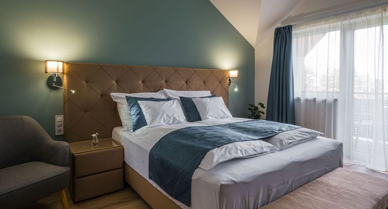 Pokoj s terasou s manželskou postelí - Kistücsök Food & Room Balatonszemes, foto 1
