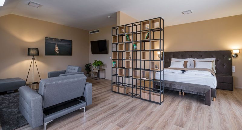 Suita pro 4 os. se 2 ložnicemi - Kistücsök Food & Room Balatonszemes, foto 1