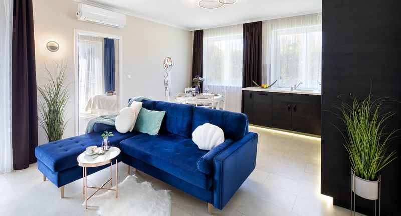 Apartman pro 4 os. se 2 ložnicemi - Luna Rossa Boutique Apartman Balatonakali, foto 1