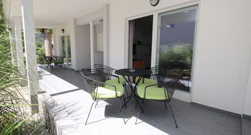 Apartman s klimatizací s terasou pro 4 os. s 1 ložnicí A-18771-a - Apartments By The Sea Baška, Krk - 18771 Baška, foto 1