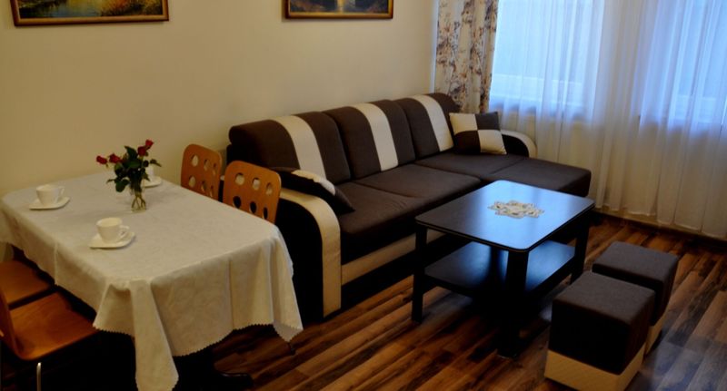 Apartman s koupelnou pro 4 os. se 2 ložnicemi přízemní - Pokoje Gościnne Sylwia Ustroń, foto 1