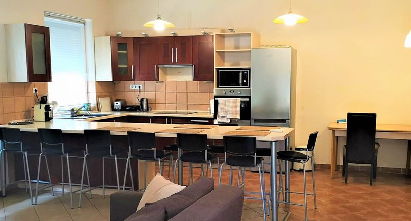 Apartman (jako celek) s klimatizací pro 12 os. celý Dům - Kikelet Apartmanok Dunakeszi, foto 1