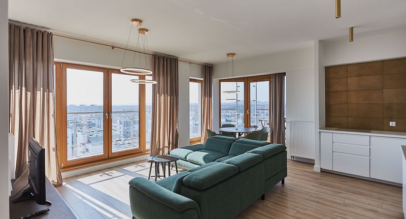 Komfort Apartman pro 4 os. se 2 ložnicemi na poschodí - Apartamenty Świnoujście - Platan Tower, foto 1