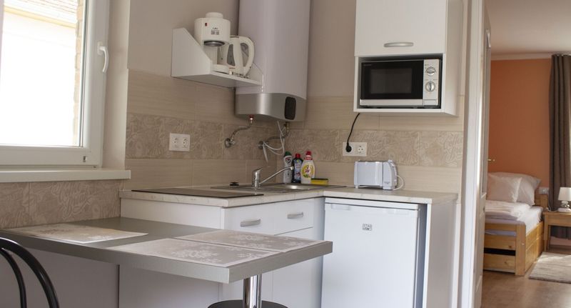Apartman pro 4 os. s 1 ložnicí s výhledem na město přízemní - Ilona Apartman Gyula, foto 1
