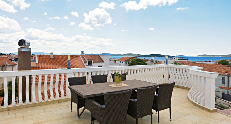 Apartman s klimatizací s terasou pro 4 os. s 1 ložnicí A-13973-c - Apartments With Parking Space Vodice - 13973, foto 1