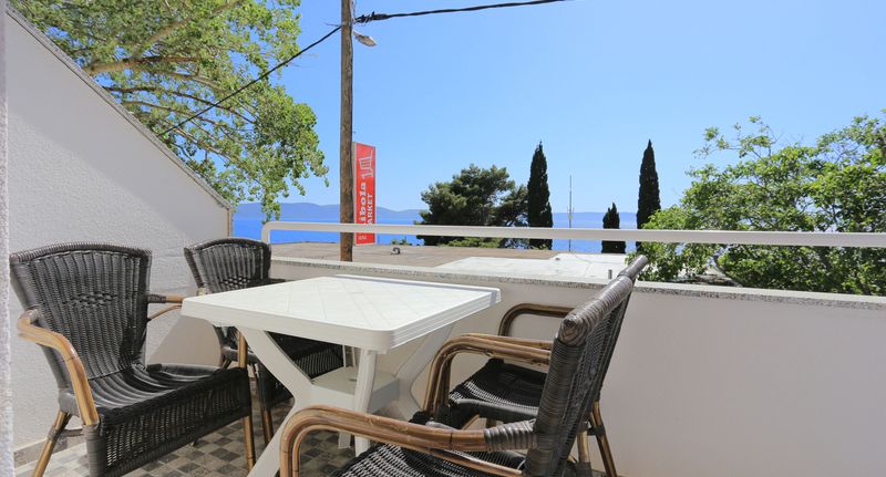 Apartman s klimatizací s balkónem pro 4 os. s 1 ložnicí A-18218-a - Apartments By The Sea Živogošće - Porat, Makarska - 18218 Živogošće - Porat, foto 1
