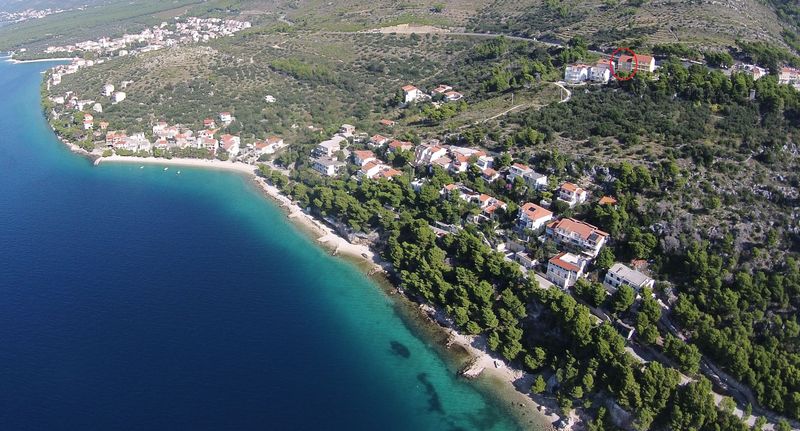 Apartman s klimatizací s balkónem pro 3 os. se 2 ložnicemi A-18911-a - Apartments With Parking Space Krvavica, Makarska - 18911 Krvavica, foto 1