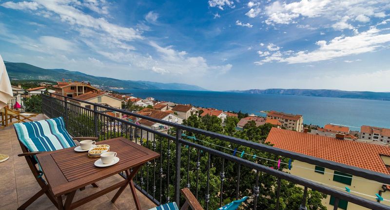 Apartman pro 4 os. se 2 ložnicemi - Apartment Marty Penthouse Novi Vinodolski, foto 1