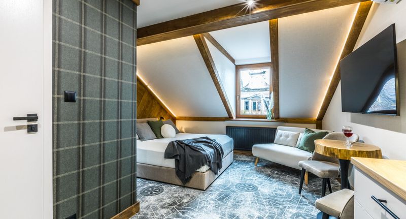 Apartman pro 3 os. s 1 ložnicí - ApartHost Apartamenty Forrest Krupówki Zakopane, foto 26
