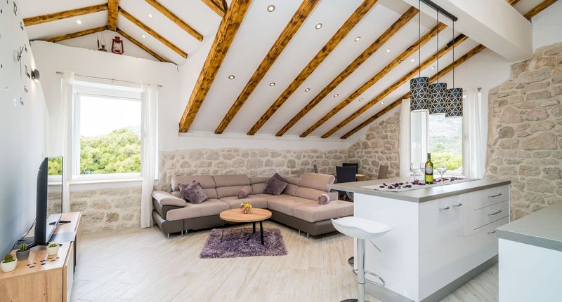 Apartman pro 6 os. se 3 ložnicemi - Apartments Davor Slano, foto 1