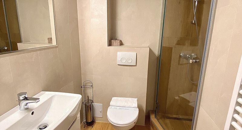 Pokoj s balkónem s manželskou postelí - Hotel Chalet Wiese Poiana Brașov, foto 1