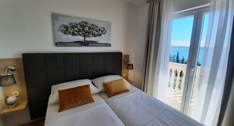"A" Apartman pro 4 os. se 2 ložnicemi s výhledem na moře - Apartmani Amari Starigrad, foto 1