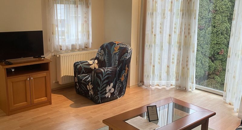 Apartman s balkónem pro 2 os. s 1 ložnicí na poschodí (s možností přistýlky) - Garda Wellness Apartmanház Hévíz, foto 1