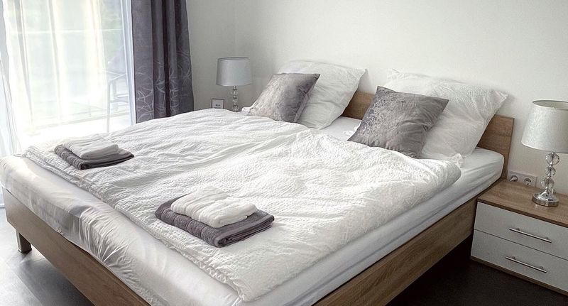 Apartman s manželskou postelí s 1 ložnicí - Lux Apartments Gyopárosfürdő, foto 1