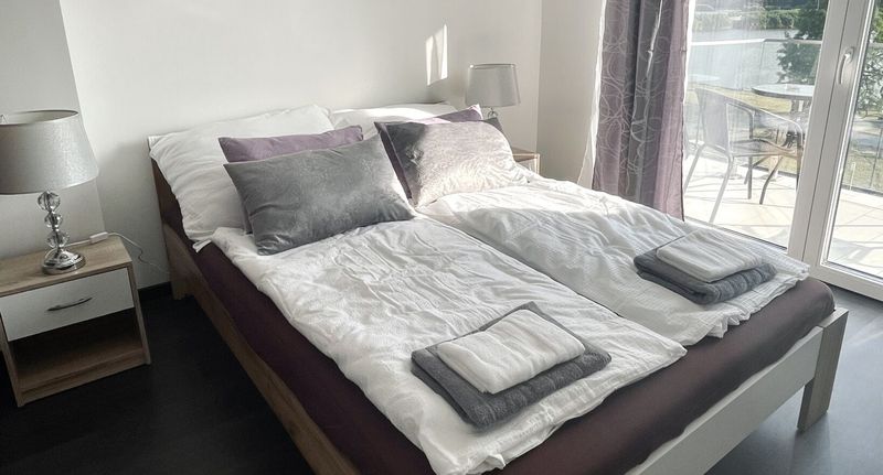 Apartman s manželskou postelí s 1 ložnicí - Lux Apartments Gyopárosfürdő, foto 6