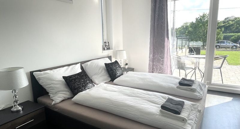 Apartman s manželskou postelí s 1 ložnicí (s možností přistýlky) - Lux Apartments Gyopárosfürdő, foto 6