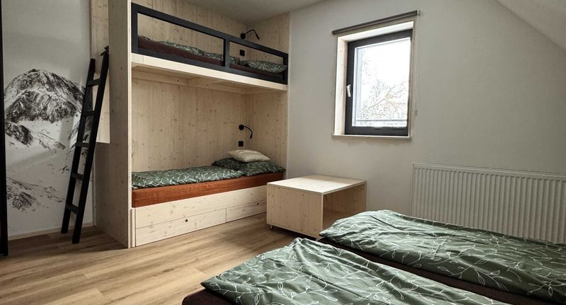 Apartman se sprchou pro 4 os. (s možností přistýlky) - Penzion a Restaurace Pod Sjezdovkou Čenkovice, foto 1