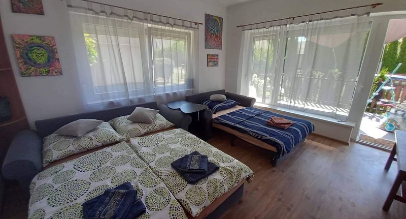Art Apartman s terasou pro 5 os. se 2 ložnicemi - Mandala Apartman Balatonboglár, foto 1