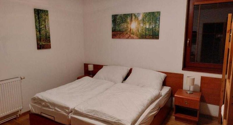 Apartman se sprchou s privátní koupelnou mimo apartmán pro 6 os. - Chata Salma Jeseníky Dolní Moravice, foto 1