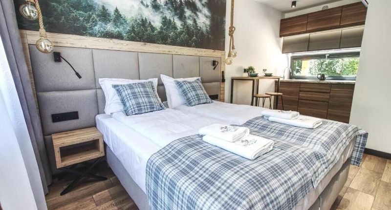 Apartman s manželskou postelí s 1 ložnicí - Apartamenty Skansen Forest Liszki, foto 1