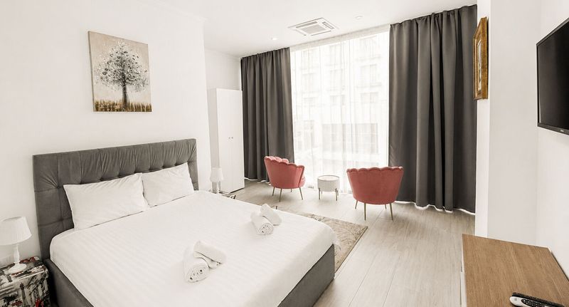 Superior Apartman pro 4 os. se 2 ložnicemi s částečným výhledem na moře - Maritimo ApartHotel Constanța, foto 1