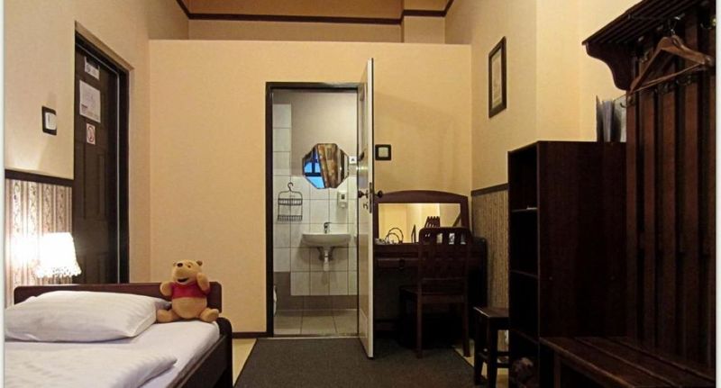 Pokoj s koupelnou pro 1 os. s výhledem do zahrady - Globtroter Guest House Kraków, foto 1