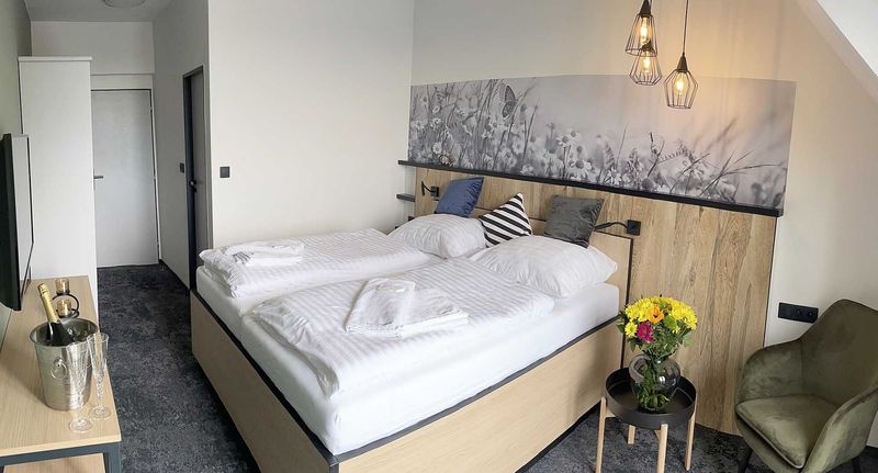 Superior Pokoj se sprchou pro 2 os. - Pension U Hradu Šternberk, foto 1
