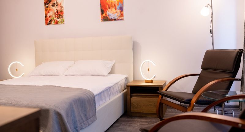 Pokoj s manželskou postelí - Apartament Alessia Drobeta-Turnu Severin, foto 1