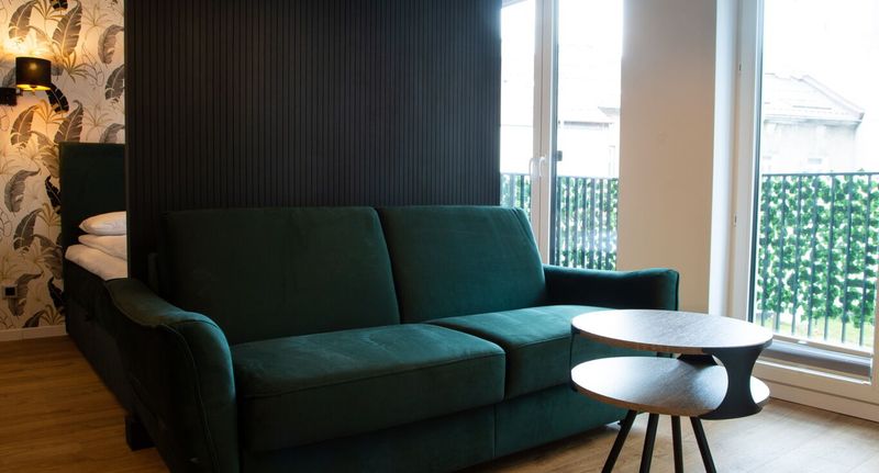 Apartman se sprchou pro 4 os. se 2 ložnicemi s výhledem na město - Sunny Apartment Kraków, foto 1