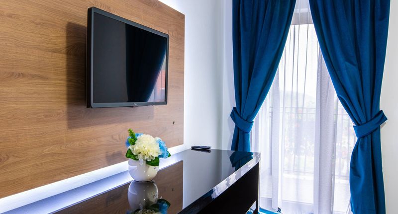 Family Apartman s balkónem s manželskou postelí s 1 ložnicí - Pensiunea Paradisul Verde Moisei, foto 1