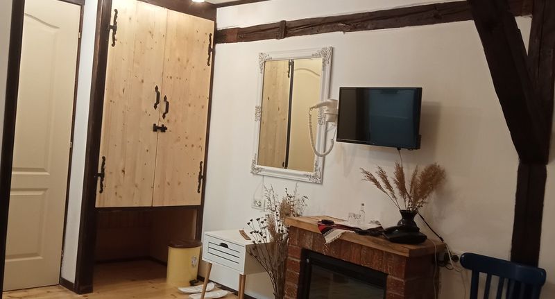 Pokoj s manželskou postelí na poschodí - Residence Gölsch 161 Sânpetru, foto 1