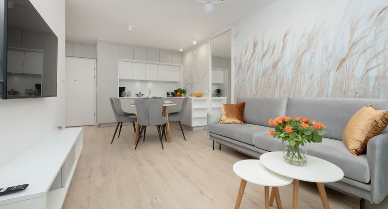 Apartman pro 4 os. se 2 ložnicemi přízemní - Seaside Apartamenty Bałtycka 22 Kołobrzeg, foto 1