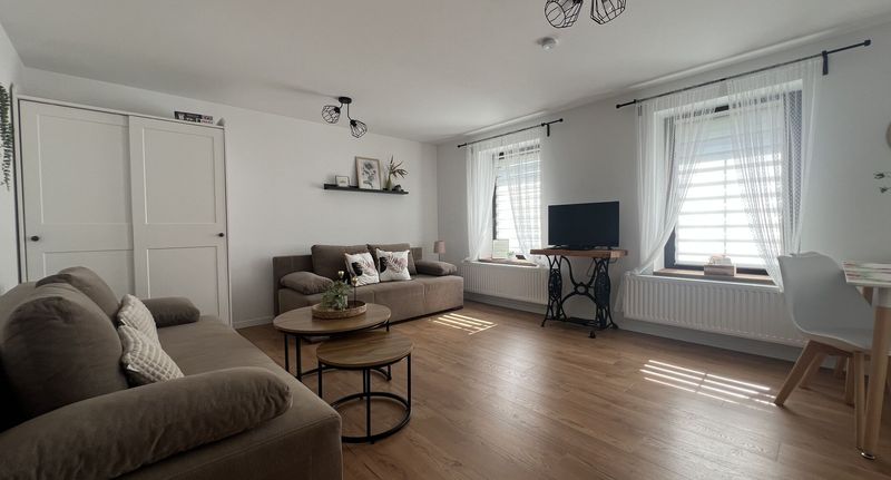 Apartman se zahradou pro 4 os. s 1 ložnicí s výhledem na hory - Goszowianka Stronie Śląskie, foto 1