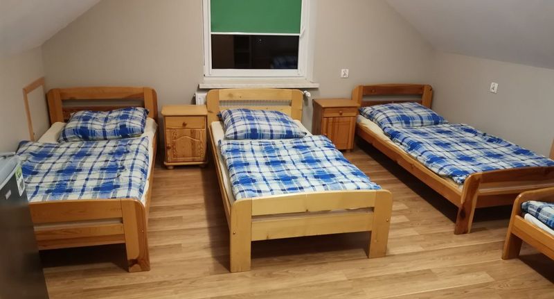 Pokoj s koupelnou se společnou kuchyňkou pro 5 os. - Agro Eko Zacisze Kęty, foto 1