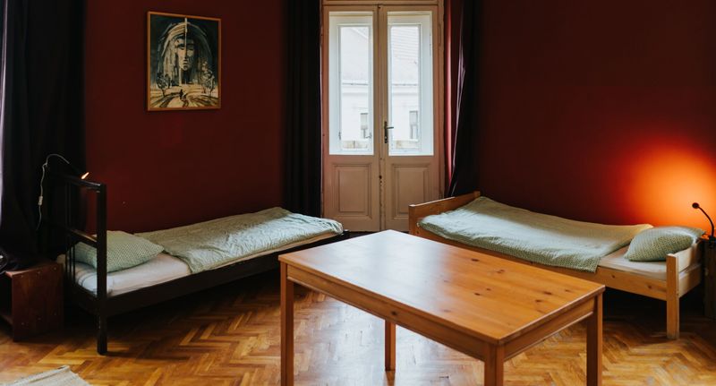 Lůžko / 7 x i na lůžka Pokoj s balkónem pro 1 os. - Nap Hostel Pécs, foto 1