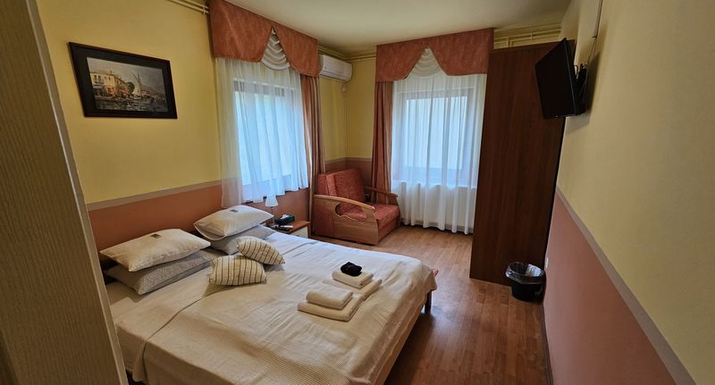 Economy Pokoj s manželskou postelí přízemní (s možností přistýlky) - Abigél II. Vendégház Miskolctapolca, foto 1