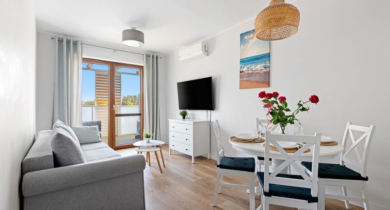 Apartman pro 4 os. se 2 ložnicemi - HoliApart in Nautikka Park przy plaży Krynica Morska, foto 34