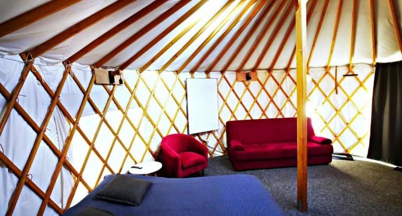 Suita s klimatizací pro 3 os. s 1 ložnicí - Glamping Dolina, foto 1