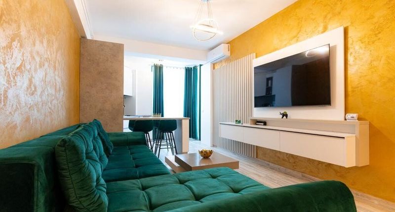 Family Apartman s balkónem pro 4 os. se 2 ložnicemi - Apartamente Stefan Resort 3 Năvodari, foto 1