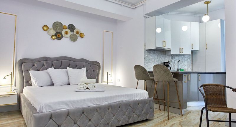 Lux Pokoj pro 3 os. na přízemí - Apartamente Stefan Resort 3 Năvodari, foto 1