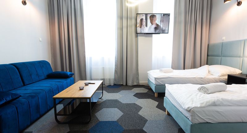 Lux Apartman pro 2 os. s 1 ložnicí s výhledem na město - Moon Apartments Gdańsk, foto 1