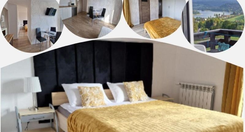 Apartman pro 3 os. se 2 ložnicemi na poschodí - KICZARA Pokoje Na Punkcie Widokowym w Polańczyku, foto 1