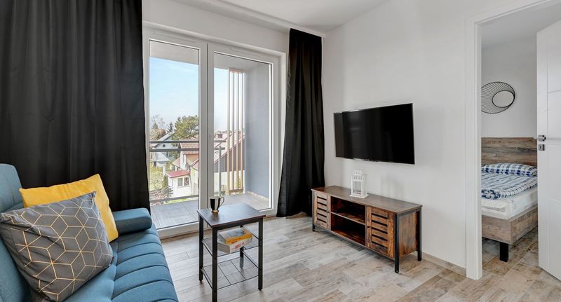 Apartman (jako celek) s balkónem pro 4 os. - Apartamenty Piamola BURSZTYNOVA Kąty Rybackie, foto 13