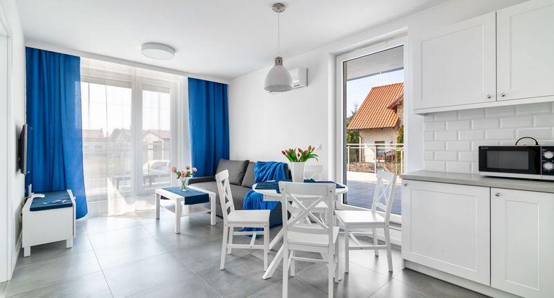 Apartman (jako celek) s terasou pro 4 os. - Apartamenty Piamola BURSZTYNOVA Kąty Rybackie, foto 13