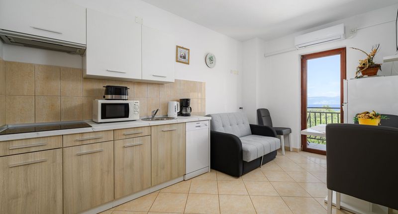 Apartman s manželskou postelí s 1 ložnicí (s možností přistýlky) - Apartmani Lara Labin, foto 1