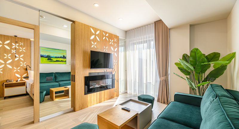 Junior Apartman pro 4 os. s 1 ložnicí - Hotel Dukat Gura Humorului, foto 1