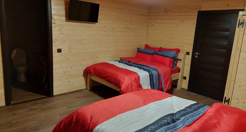 Premier Pokoj pro 4 os. na poschodí - Cabana Alpha Chiuzbaia, foto 1