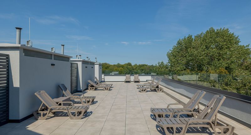 Apartman (jako celek) s balkónem s manželskou postelí na poschodí - Seaside Apartamenty Bałtycka 22 Kołobrzeg, foto 1