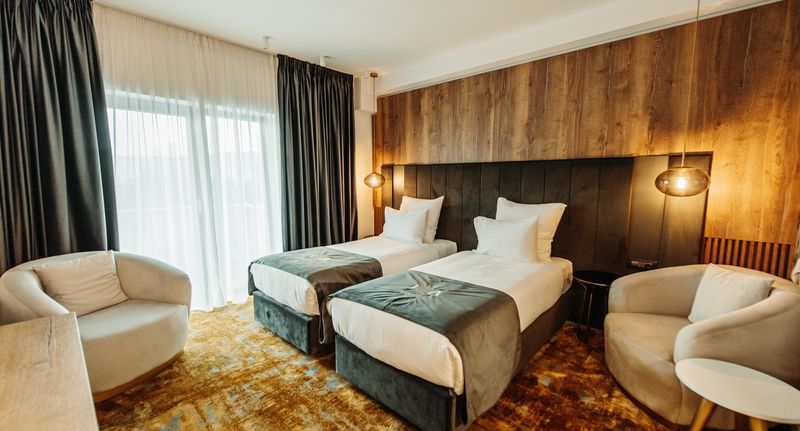 Exclusive Pokoj s balkónem pro 2 os. - Hotel Iza Sighetu Marmației, foto 1