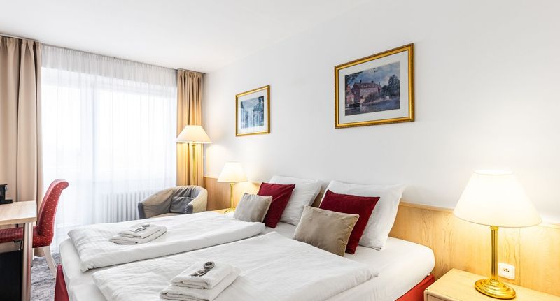 Deluxe Pokoj s manželskou postelí - Hotel Oáza Praha, foto 1